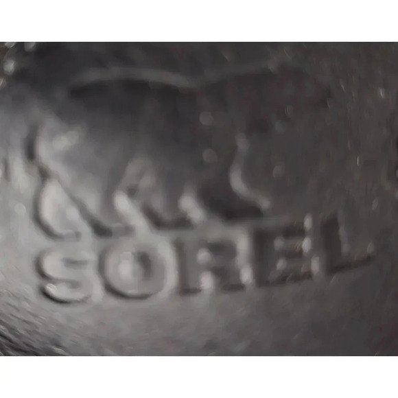 SOREL Conquest Wedge Lace Up Waterproof Leather Boots Black Women's, Size 6.5 - Picture 6 of 10